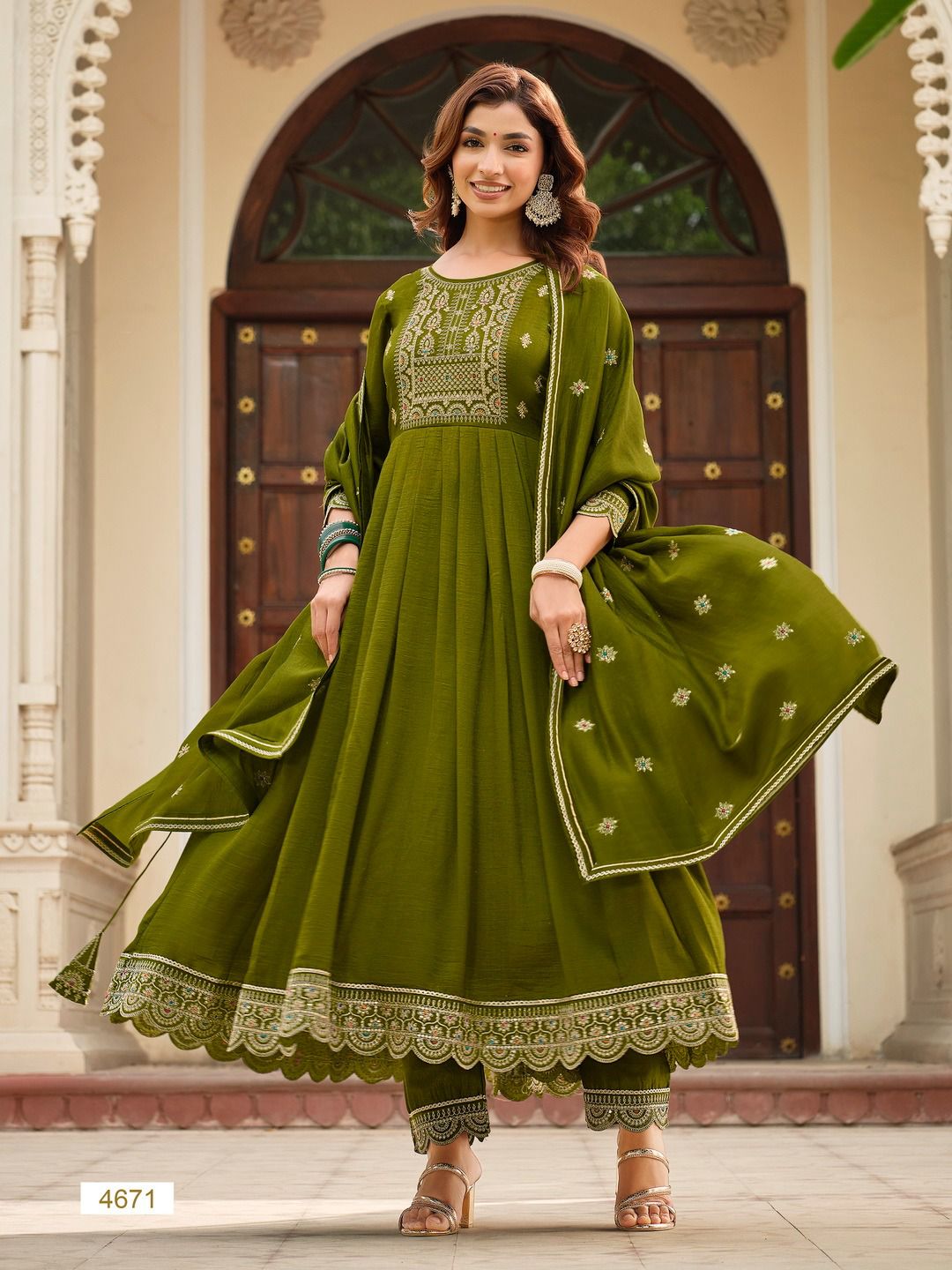 Kalyani By Rangoon Anarkali Readymade Suits Catalog